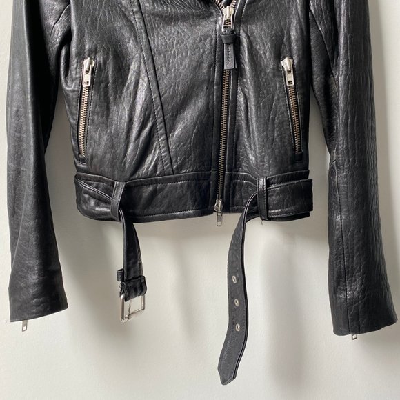 ARITZIA x MACKAGE RUMER LEATHER JACKET (EXCLUSIVE) - Picture 3 of 15
